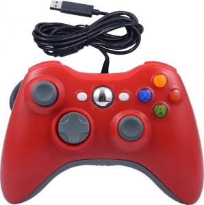 Pad Aptel Dual Shock do Xbox 360 czerwony (KX13C) 1