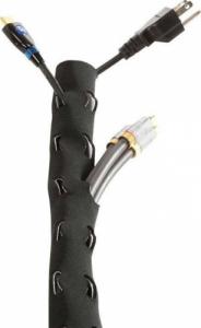 Organizer Aptel Otulina na przewody Czarny 1 sztuka  (AG380F) 6