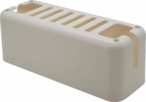Organizer Aptel POJEMNIK NA KABLE Z POKRYWKĄ MASKUJĄCY PRZEWODY 34x13x13,5cm AG381I 2