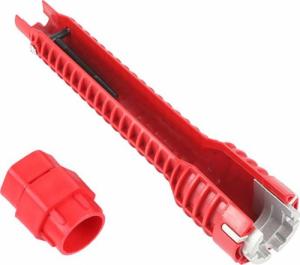 Aptel KLUCZ NASADOWY DO KRANÓW I ZLEWU UNIWERSALNY czerwony AG539B 2