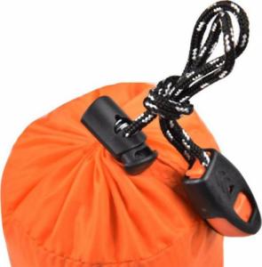 Aptel ŚPIWÓR RATUNKOWY ROZKŁADANY UTRZYMUJE CIEPŁO 200x90cm AG404B 5