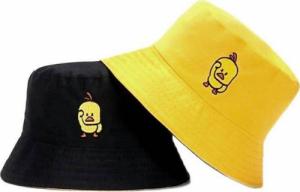 Aptel KAPELUSZ TYP BUCKET Czapka Dwustronna Rozm. Uniwersalny żółty/czarny BQ46B 2