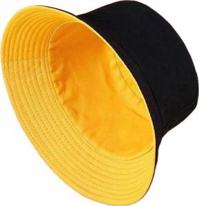 Aptel KAPELUSZ TYP BUCKET Czapka Dwustronna Rozm. Uniwersalny żółty/czarny BQ46B 3