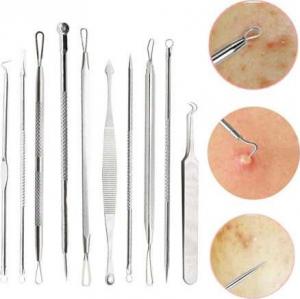 Aptel ZESTAW ŁYŻECZEK DO USUWANIA PRYSZCZY zaskórników wągrów 10szt AG554E 2