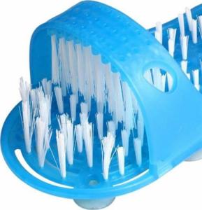 Aptel SZCZOTKA Z PUMEKSEM DO MYCIA PIELĘGNACJI STÓP klapek niebieska AG6B 4