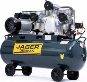 Sprężarka Jager German SPRĘŻARKA POWIETRZA TŁOKOWA KOMPRESOR TŁOKOWY OLEJOWY JAGER GERMAN 100L 8BAR 540L/Min 400V Zwiększona Wydajność Mocna Rzecz 6