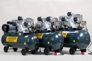 Sprężarka Jager German SPRĘŻARKA POWIETRZA TŁOKOWA KOMPRESOR TŁOKOWY OLEJOWY JAGER GERMAN 100L 8BAR 540L/Min 400V Zwiększona Wydajność Mocna Rzecz 10