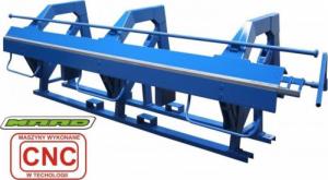 Maad ZAGINARKA GIĘTARKA KRAWĘDZIARKA DEKARSKA DO BLACHY Z CIĘCIEM MAAD ZGS-6000 /0.8mm 7