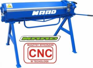 Maad ZG-1400/2.0 Zaginarka giętarka krawędziarka dekaraska do blachy MAAD ZG-1400/2.0 3