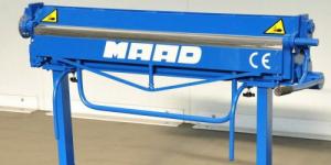 Maad ZG 1100 0.8 mm Zaginarka giętarka krawędziarka dekarska do blachy z cięciem MAAD ZG-1100/0.8 mm 2