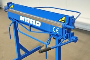 Maad ZG 1100 0.8 mm Zaginarka giętarka krawędziarka dekarska do blachy z cięciem MAAD ZG-1100/0.8 mm 3
