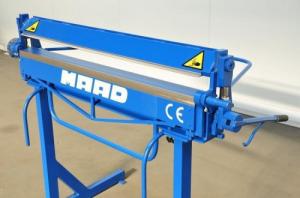 Maad ZG 1100 0.8 mm Zaginarka giętarka krawędziarka dekarska do blachy z cięciem MAAD ZG-1100/0.8 mm 5