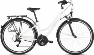 Kross Rower Kross Trans 1.0 SR biały/szary połysk 2022 Rozmiar:DM-17 1