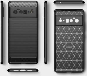 Alogy Etui obudowa Alogy Rugged Armor TPU Carbon do Google Pixel 6 Pro Black 8