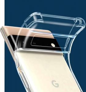 Alogy Silikonowe etui pancerne ShockProof Alogy do Google Pixel 6 Przezroczyste 3