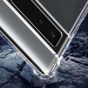 Alogy Silikonowe etui pancerne ShockProof Alogy do Google Pixel 6 Przezroczyste 4