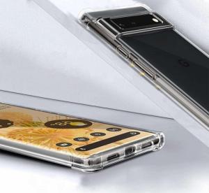 Alogy Silikonowe etui pancerne ShockProof Alogy do Google Pixel 6 Przezroczyste 5