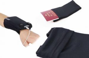 Alogy Etui opaska sportowa Goteo wristband na nadgarstek do telefonu 7.0 Czarna 4