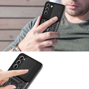 Alogy Etui z osłoną aparatu Alogy Camshield Stand Ring do Samsung Galaxy S20 FE czarne 3