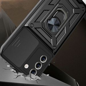 Alogy Etui z osłoną aparatu Alogy Camshield Stand Ring do Samsung Galaxy S20 FE czarne 4