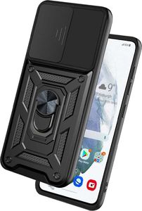 Alogy Etui z osłoną aparatu Alogy Camshield Stand Ring do Samsung Galaxy S20 FE czarne 5