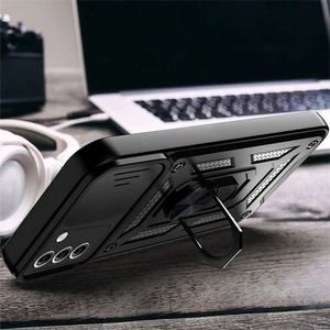 Alogy Etui z osłoną aparatu Alogy Camshield Stand Ring do Samsung Galaxy S20 FE czarne 6