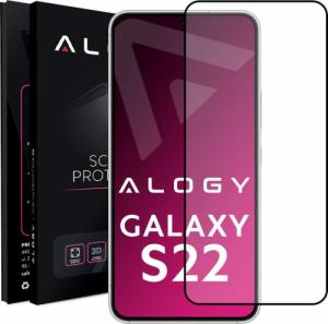 Alogy Szkło hartowane do etui Alogy Full Glue case friendly do Samsung Galaxy S22 Czarne 1