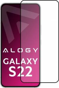 Alogy Szkło hartowane do etui Alogy Full Glue case friendly do Samsung Galaxy S22 Czarne 2