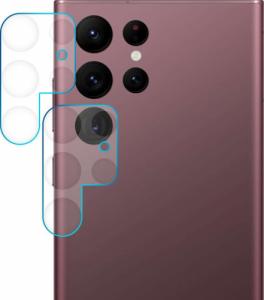 Alogy 2x Szkło ochronne Alogy osłonka aparatu na obiektyw do Samsung Galaxy S22 Ultra 2