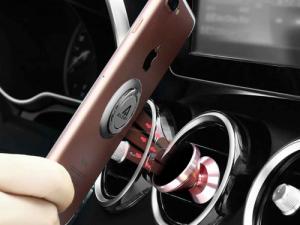 Alogy Uchwyt na telefon palec Alogy Ring Holder stojak pierścień podstawka Srebrny 4