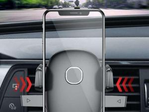 Alogy Uchwyt zaciskowy do samochodu 360 + Ładowarka Baseus 2