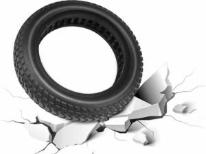 Alogy Opona Bezdętkowa Alogy 8.5" do Hulajnogi Xiaomi Mijia M365/ Pro/ M187 3