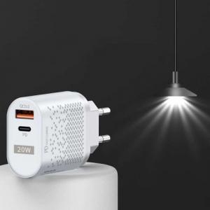 Ładowarka Alogy 1x USB-A 1x USB-C 2