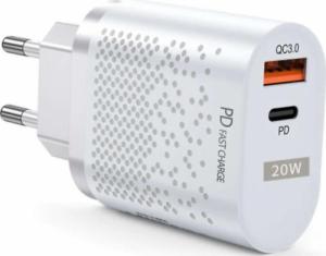 Ładowarka Alogy 1x USB-A 1x USB-C 4