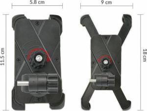 4kom.pl Uchwyt zaciskowy do roweru CH-01 3