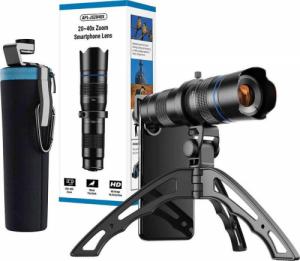 Statyw Apexel Apexel APL-20-40XJJ04B Obiektyw Teleobiektyw do telefonu 20-40x Zoom + Statyw 4