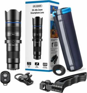 Statyw Apexel Apexel APL-20-40XJJ04B Obiektyw Teleobiektyw do telefonu 20-40x Zoom + Statyw 8
