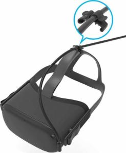Alogy Zaciski do kabli przenośny klips 2x organizer Alogy do Oculus Quest 2