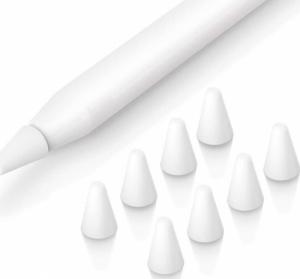 Alogy Nakładka na końcówkę Tip Cover 8 szt. Biała 2