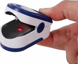 Pulsoksymetr 4kom.pl Medyczny Pulsoksymetr napalcowy Pulsometr OLED 5