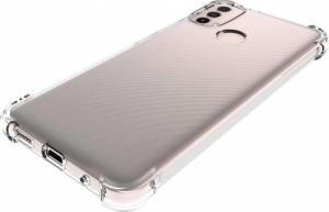 Alogy Silikonowe etui pancerne ShockProof Alogy do Motorola Moto E20/ E30/ E40 Przezroczyste 8