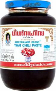 Mae Pranom Pasta Nam Prik Pao, chili z krewetkami 513g - Mae Pranom 1