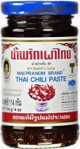 Mae Pranom Pasta Nam Prik Pao, chili z krewetkami 114g - Mae Pranom 1