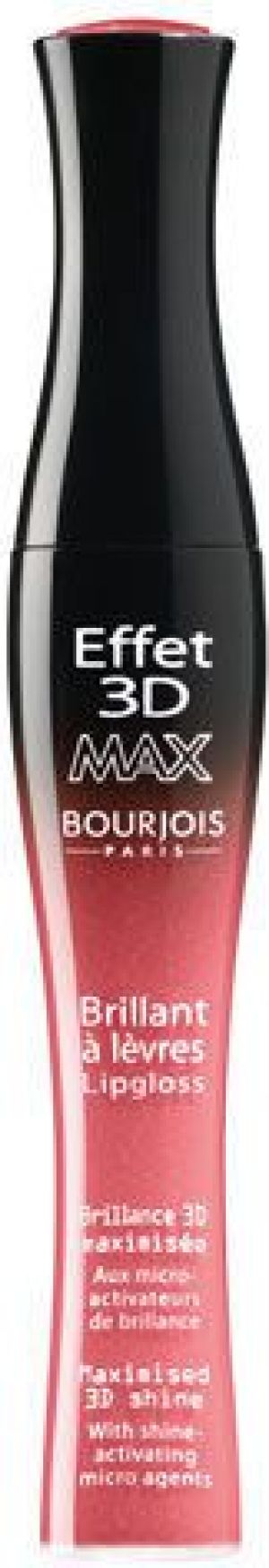Bourjois Paris 3D Effet Max Gloss Błyszczyk 18 Rouge Sunny 6,5ml 1