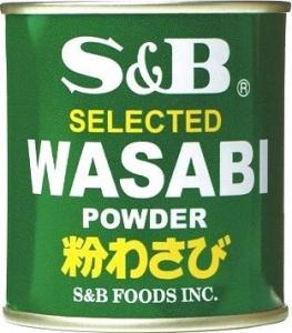 S&B Chrzan wasabi w proszku S&B puszka 30g 1