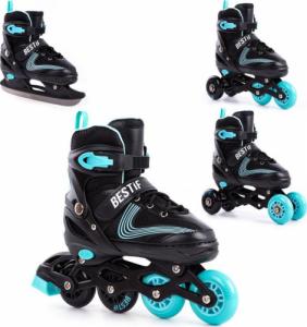 Rolki Bestif Łyżworolki regulowane 4w1 BRS06 Bestif 34-37 16