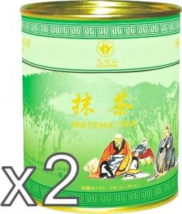 Tian Hu Shan Matcha, sproszkowana zielona herbata w puszce 80g x 2 - Tian Hu Shan 1