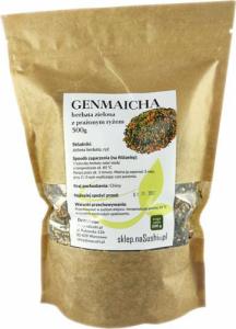 Sklep.naSushi Herbata Genmaicha - zielona herbata z prażonym ryżem 500g 2