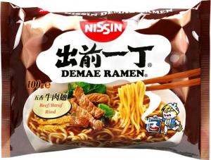 Nissin Zupa makaronowa Demae Ramen o smaku wołowiny 100g - Nissin 1