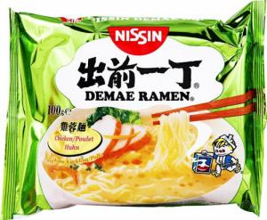 Nissin Zupa makaronowa Demae Ramen o smaku kurczaka 100g - Nissin 1